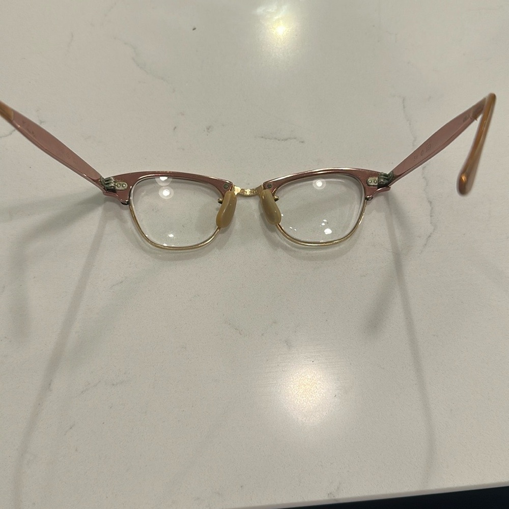 Vintage 50s Cat Eye Glasses - image 8